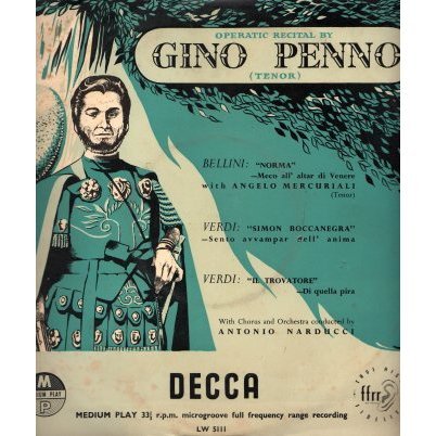 Gino Penno . Operatic tenors