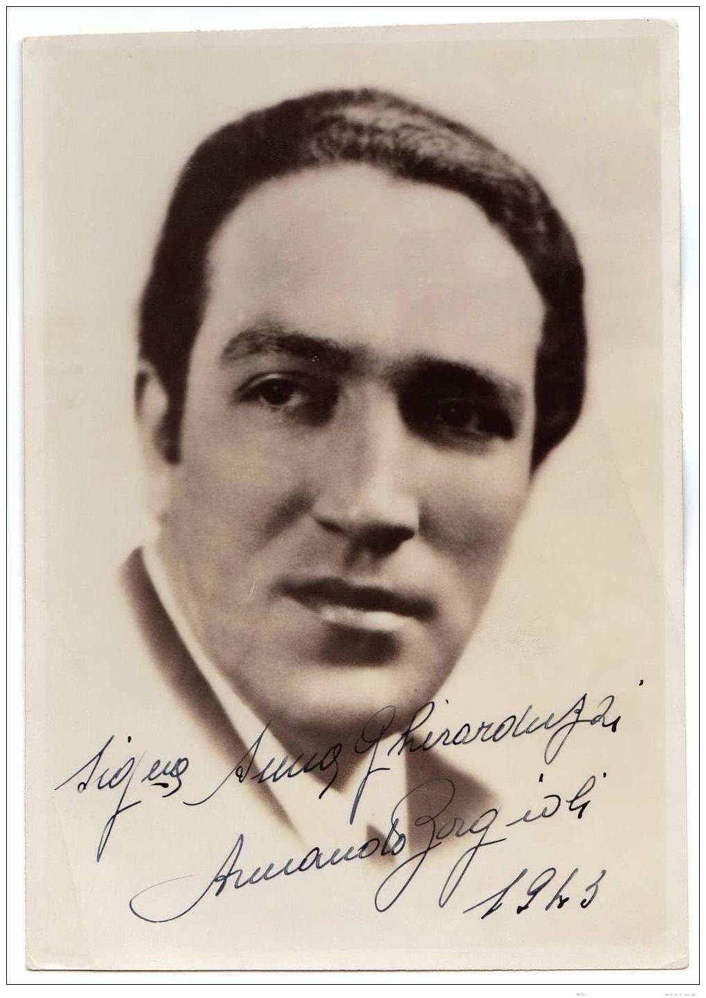 Armando Borgioli (1898-03-19 – 1945-01-20). Operatic baritones