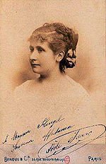 Adèle Isaac (1854-01-08 – 1915-10-22). Operatic sopranos