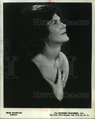 Helen Boatwright (1916-11-17 – 2010-12-01). Operatic sopranos