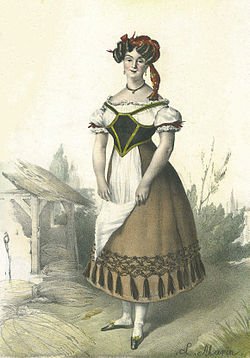 Marie-Julie Halligner (1786-01-29 – 1850-07-23). Operatic mezzo-sopranos