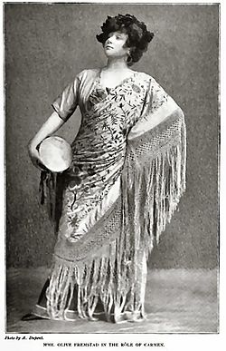 Olive Fremstad (1871-03-14 – 1951-04-21). Operatic mezzo-sopranos