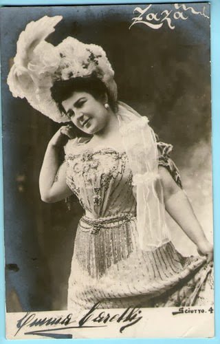 Emma Carelli (1877-05-12 – 1928-08-17). Operatic sopranos