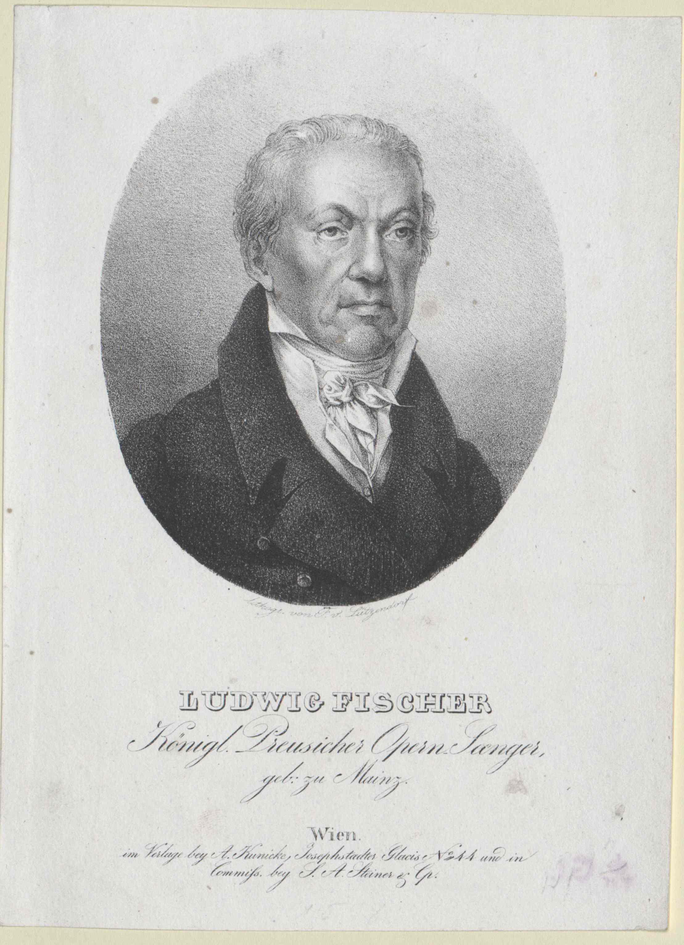 Ludwig Fischer (1745-08-18 – 1825-07-10). Operatic basses