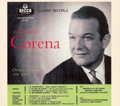 Fernando Corena (1916-12-22 – 1984-11-26). Operatic basses