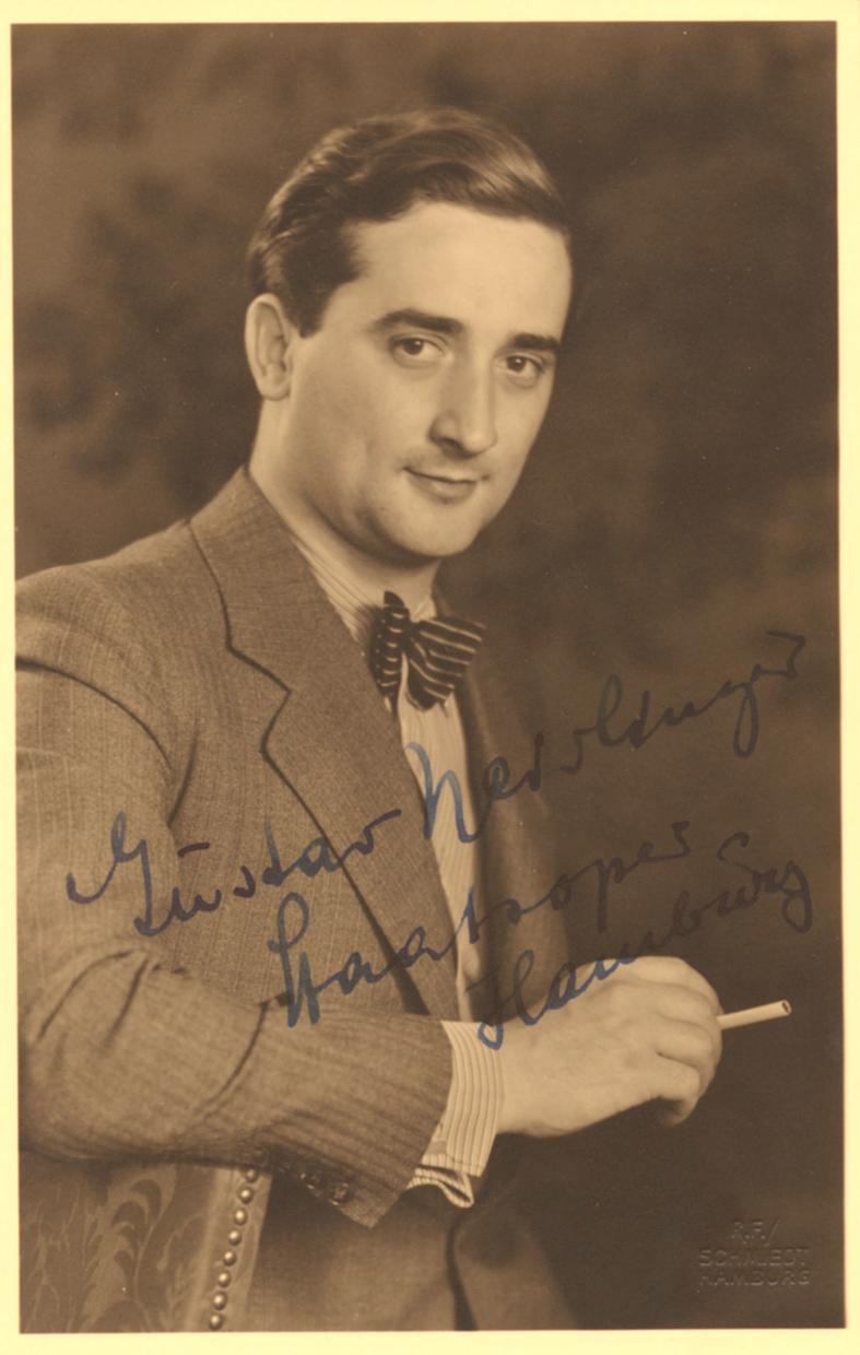 Gustav Neidlinger (1910-03-21 – 1991-12-26). Operatic basses