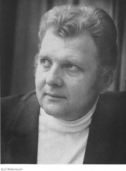 Karl Ridderbusch (1932-05-29 – 1997-06-21). Operatic basses