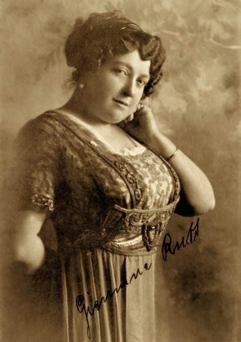 Giannina Russ (1873-03-27 – 1951-02-28). Operatic sopranos