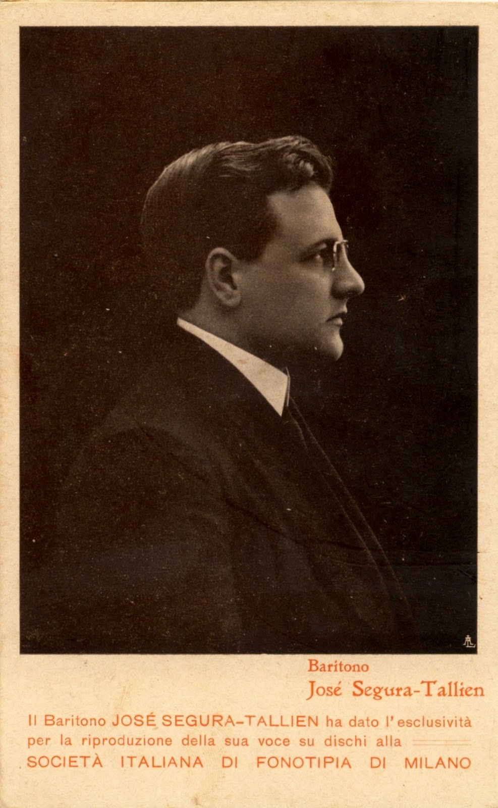 Thomas Hardie Chalmers (1884-10-20 – 1966-06-11). Operatic baritones