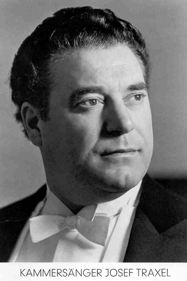 Josef Traxel (1916-09-29 – 1975-10-08). Operatic tenors