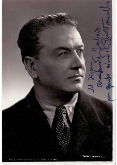 Gino Vanelli (1896-03-26 – 1969-04-09). Operatic baritones