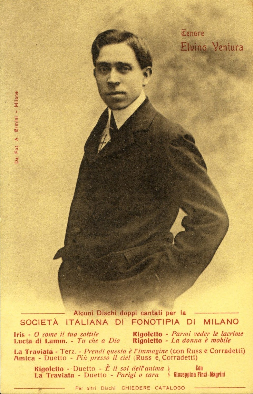 Pavel Koshetz (1863-12-14 – 1904-03-02). Operatic tenors