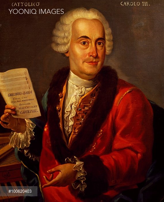 Gregorio Babbi (1708-11-16 – 1768-01-02). Operatic tenors