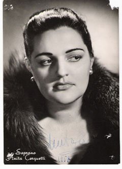 Anita Cerquetti (1931-04-13 – 2014-10-11). Operatic sopranos
