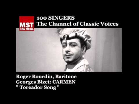 Roger Bourdin (1900-06-14 – 1973-09-14). Operatic baritones