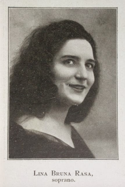 Lina Bruna Rasa (1926-02-21 – 1927-11-16). Operatic sopranos