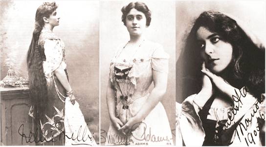 Blanche Arral (1864-10-10 – 1945-03-03). Operatic sopranos