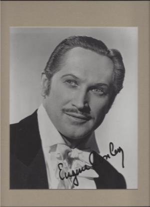 Eugene Conley (1908-03-12 – 1981-12-18). Operatic tenors