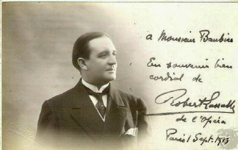 Jacques Isnardon (1860-02-15 – 1930-11-14). Operatic basses