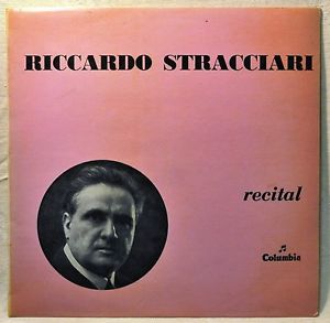 Riccardo Stracciari (1875-06-26 – 1955-10-10). Operatic baritones
