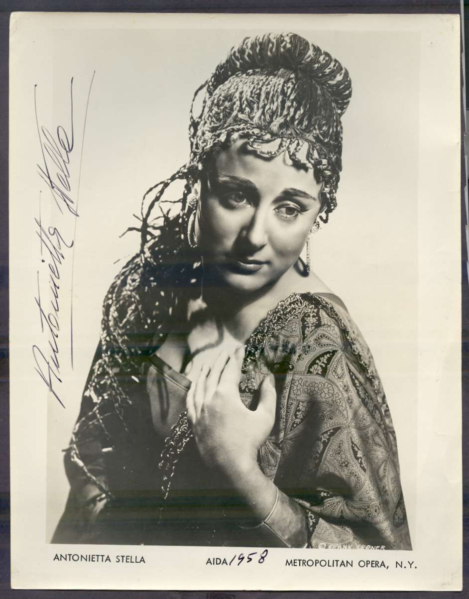 Antonietta Stella . Operatic sopranos