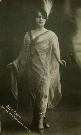 Ada Sari (1886-06-29 – 1968-07-12). Operatic sopranos