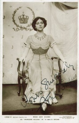 Amy Evans (1884-10-24 – 1983-01-05). Operatic sopranos